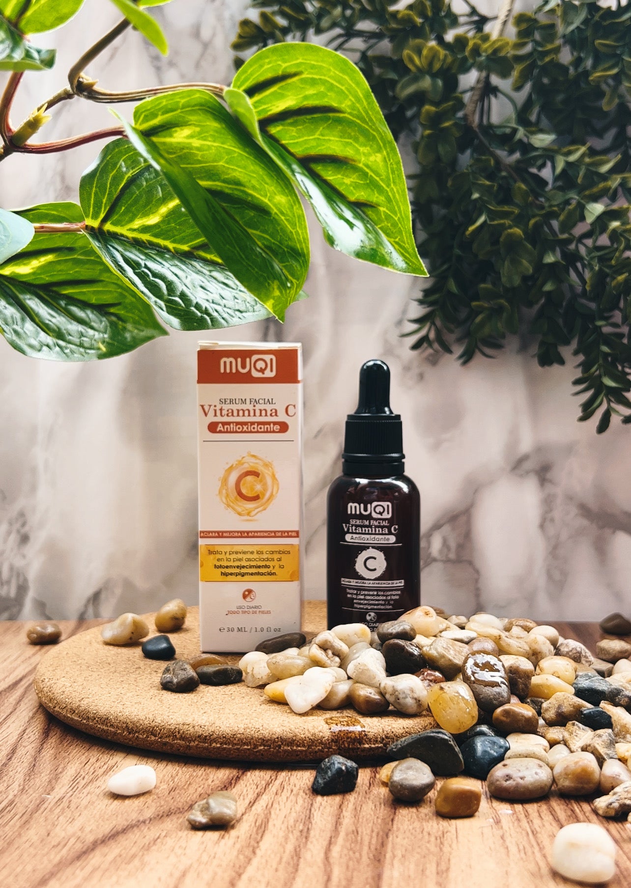 Sérum facial con vitamina C Muqi 30ml