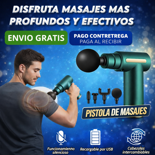 PISTOLA DE MASAJE MUSCULAR PortaRelief® Pro